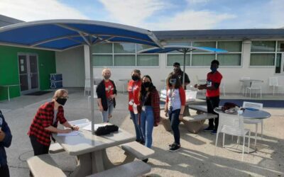 Youth in Action Students Participate in a “Red Out” Day